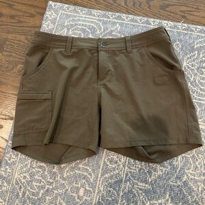 North Face Olive Shorts
